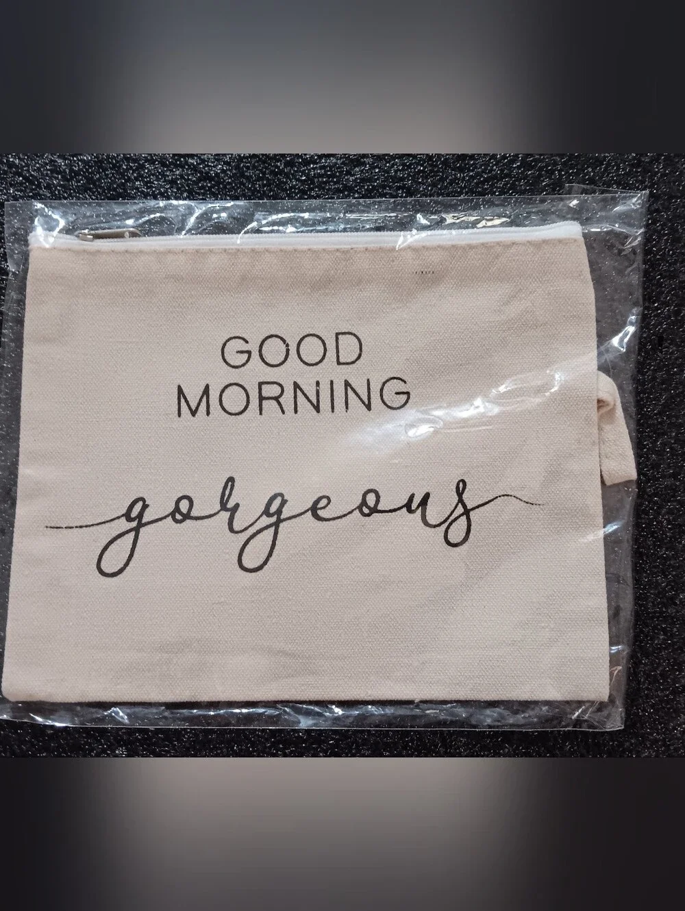2 Canvas Makeup Bags (NWT)